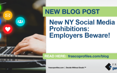 New NY Social Media Prohibitions:  Employers Beware