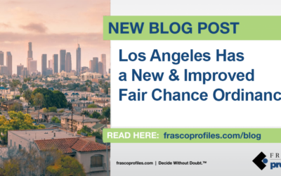 Los Angeles Has a New & Improved Fair Chance Ordinance